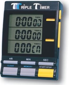 General Tools TI891B - Triple Timer with Clock