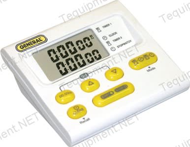 General TI896 Dual Timer - Stopwatch - Digital Clock