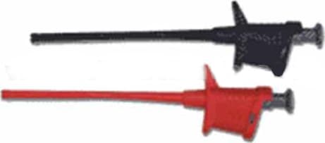 B&K Precision TIP 127 - Flexible Pincer Set (Black/Red)