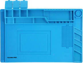 Techni-Pro WRKMAT45X35 - Soldering Silicon Work Tray, RoHS, High Temp Resistance, 45 x 30cm