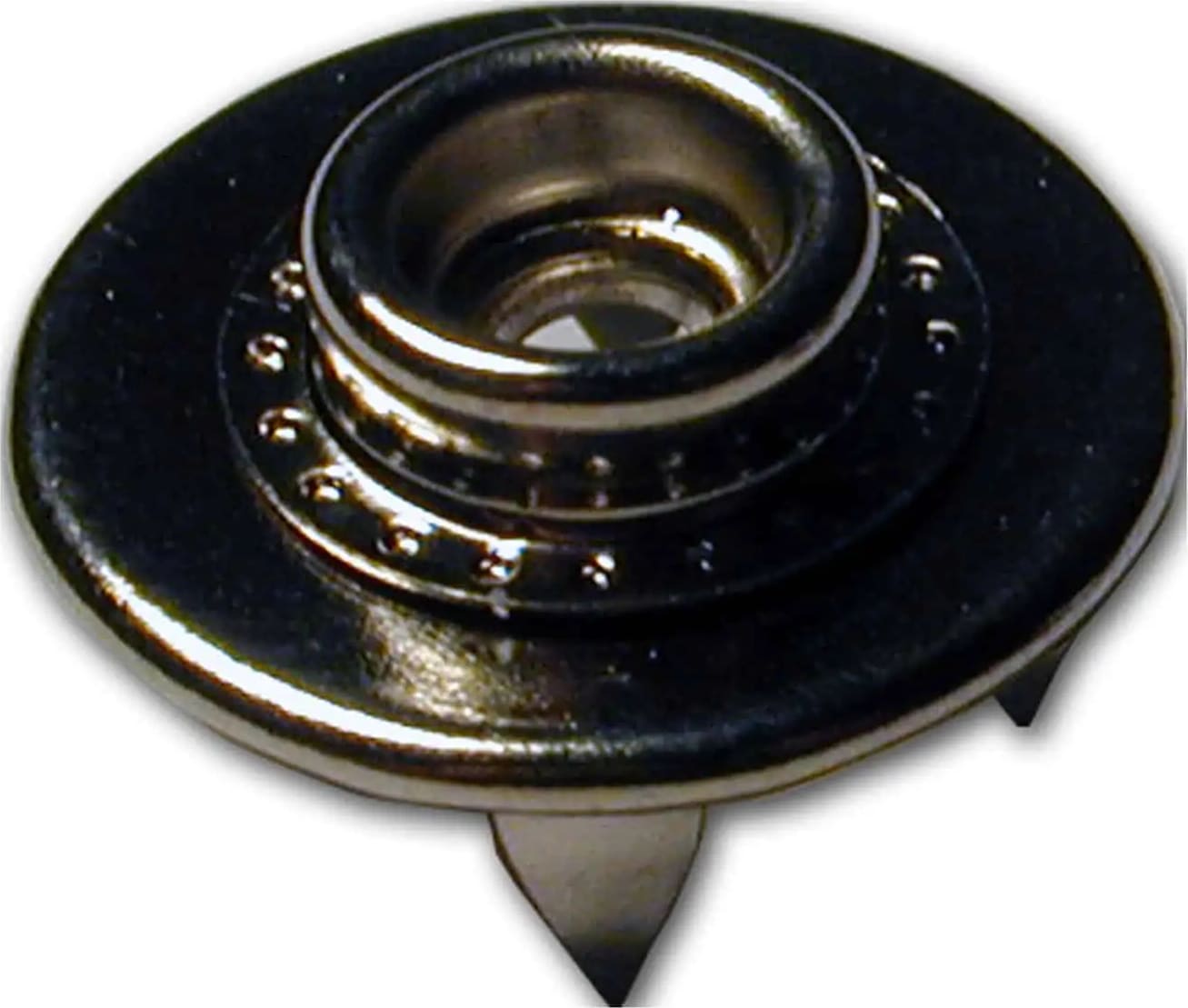 Transforming Technologies CS1020 - Push & Clinch Grounding Snaps, 10mm, Male Stud, 10/pk