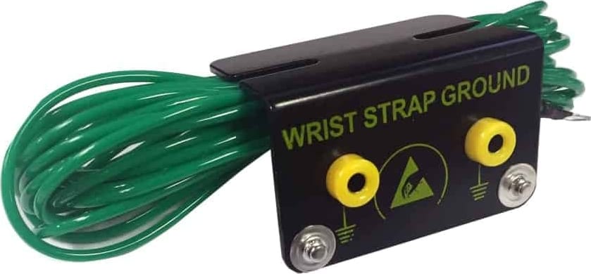 Transforming Technologies CP4070 - Metal Bench Mount Ground Cord