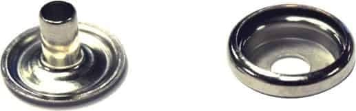 Transforming Technologies CS0122-Socket - Snap, 10mm Socket and Rivets, Pack of 10