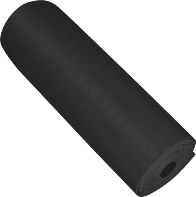 Transforming Technologies FM103X32 - Conductive Rubber V-Groove Floor Mat, Full Roll, 3'x32'