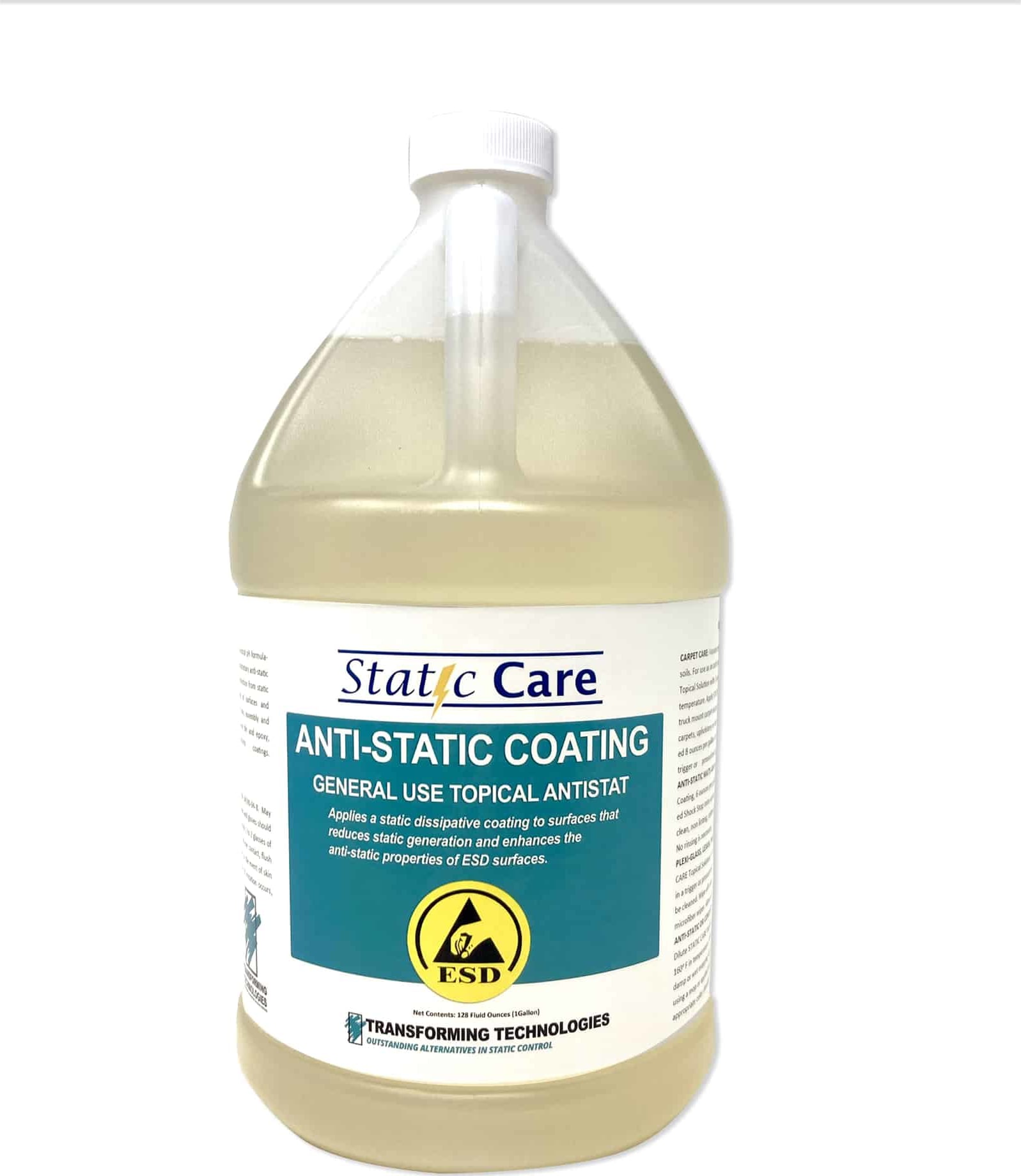 Transforming Technologies PM2504 - Static Care Multi-purpose, Anti-static Cleaner, Gallon