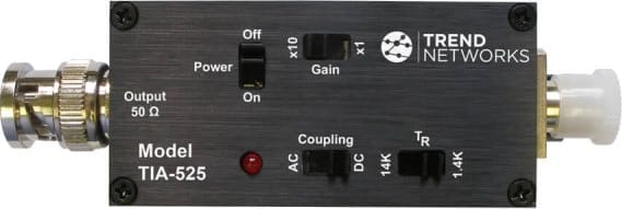 Trend Networks TIA525S-FS - Silicon O/E Converter (DC to 125 MHz) with FS Connection – 150 Micron Area