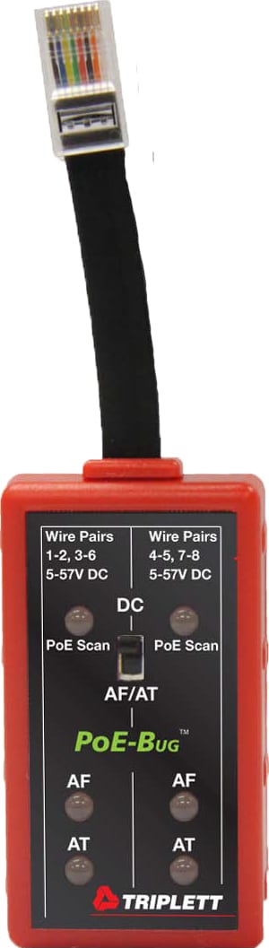 Triplett 9625 PoE-Bug PoE Detector