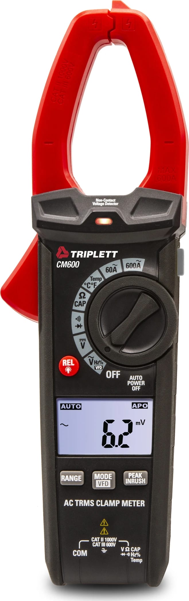 Triplett CM600 - 600A AC True RMS Clamp Meter