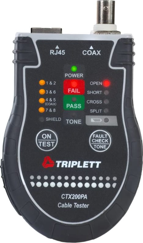 Triplett CTX200 - Network Cable Tester without Probe