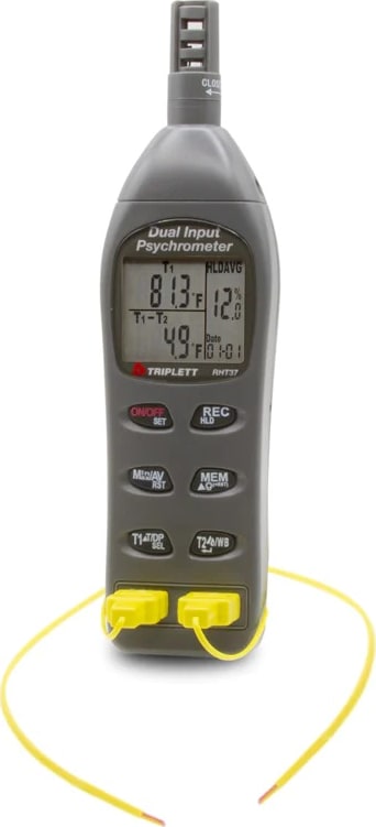 Triplett RHT37 - Digital Psychrometer with Type K