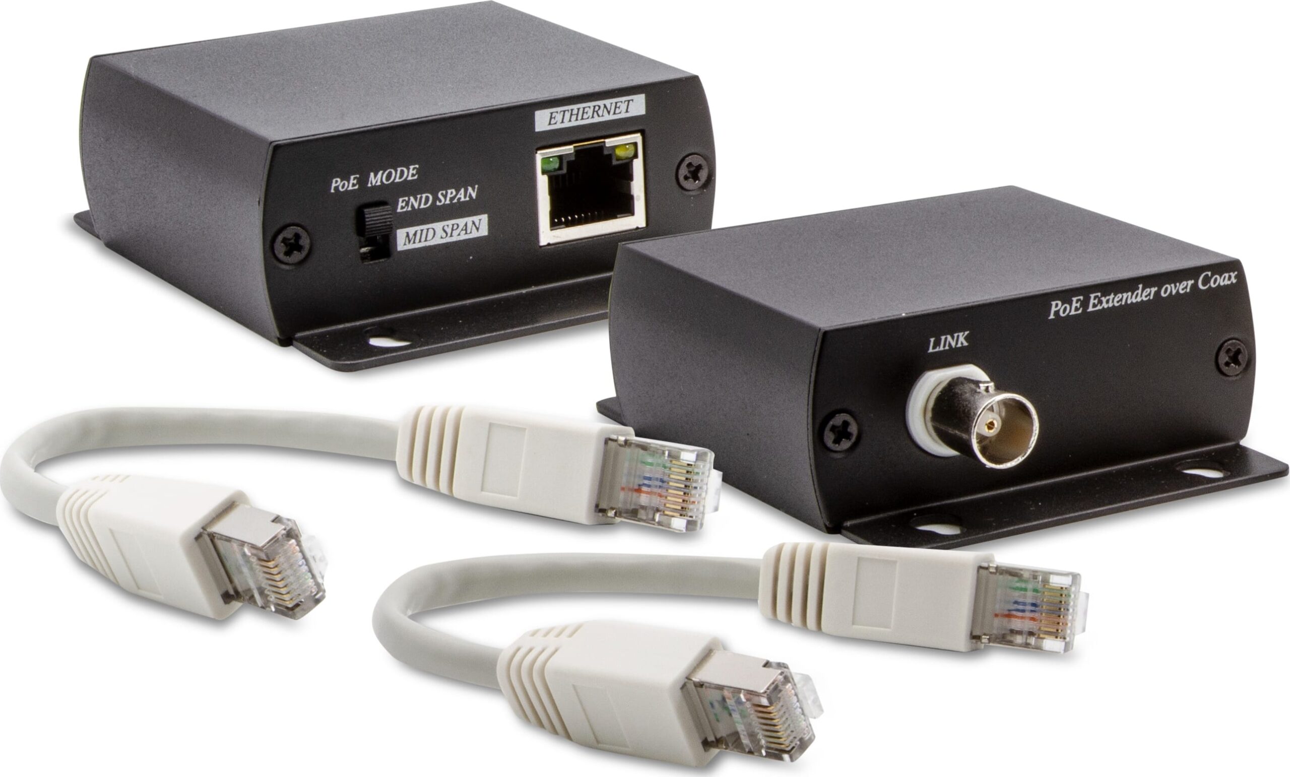 Triplett POC-300M - PoE Extender Over Coax, Pair, 300M