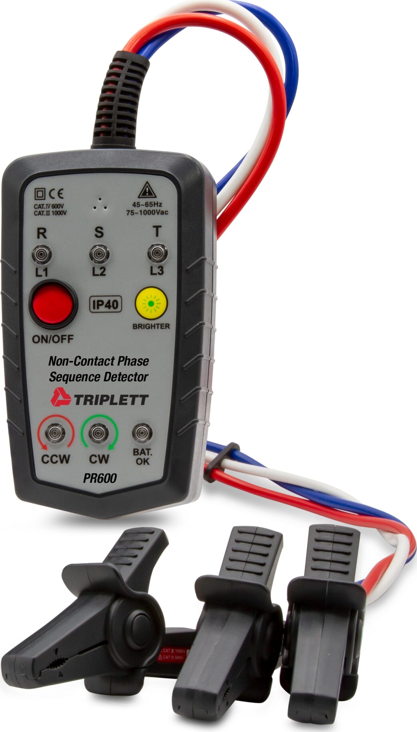 Triplett PR600 - Non-Contact Phase Rotation Tester