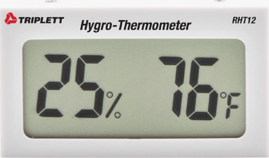 Triplett RHT12-NIST - Hygro-Thermometer with Certificate of Traceability to N.I.S.T.