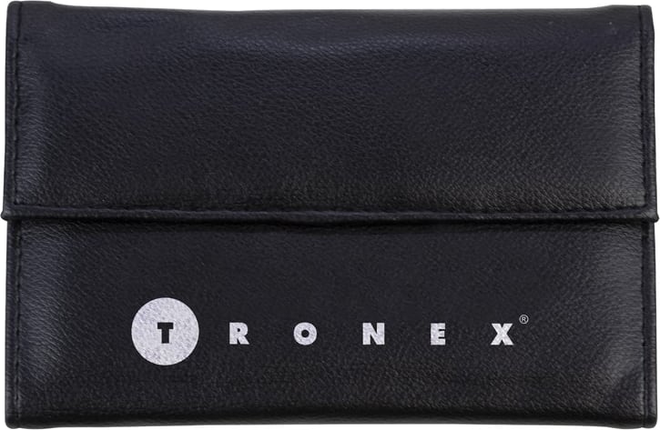 Tronex M-CASE-10 - Tweezers Carrying Case Only, With Magnetic Closure, 10 Pieces Capacity, Black