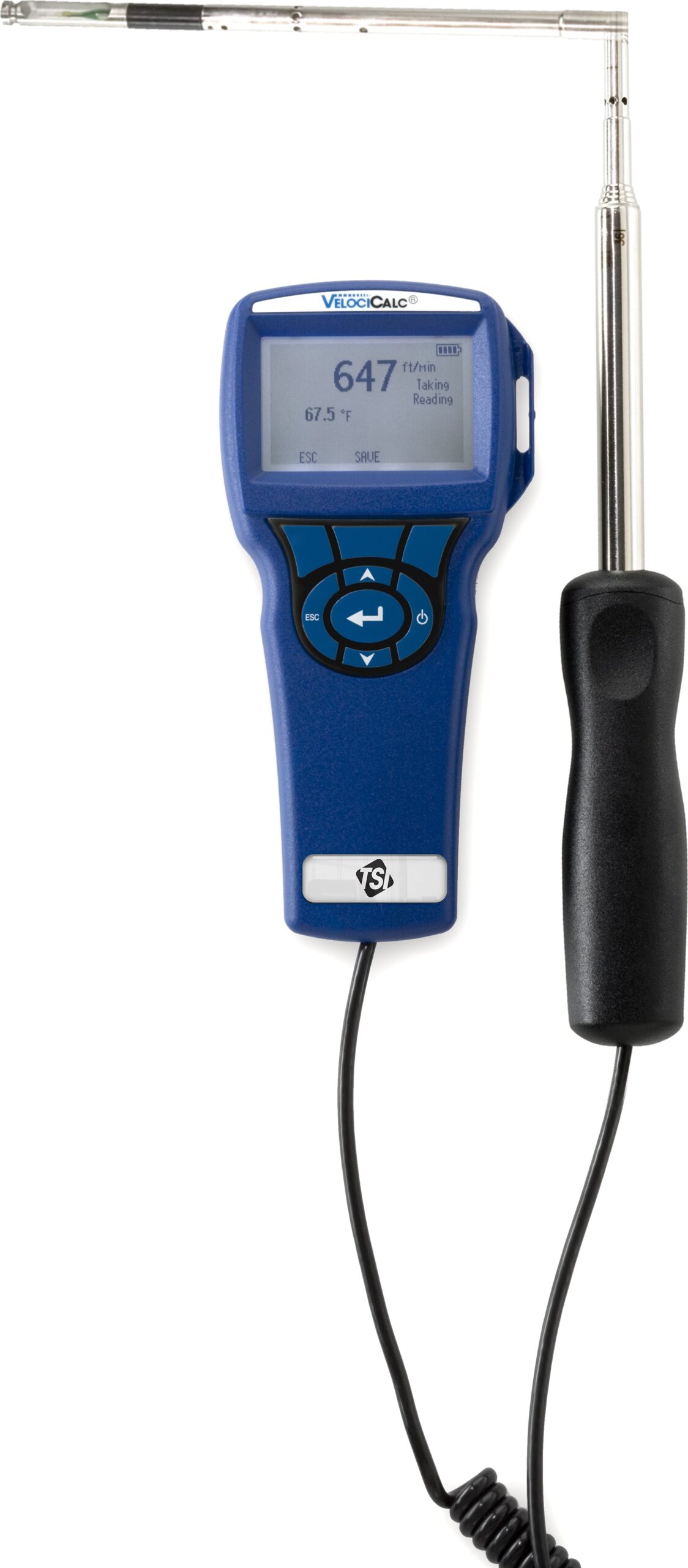 TSI 9535-A VelociCalc Air Velocity Meter with Articulated Probe
