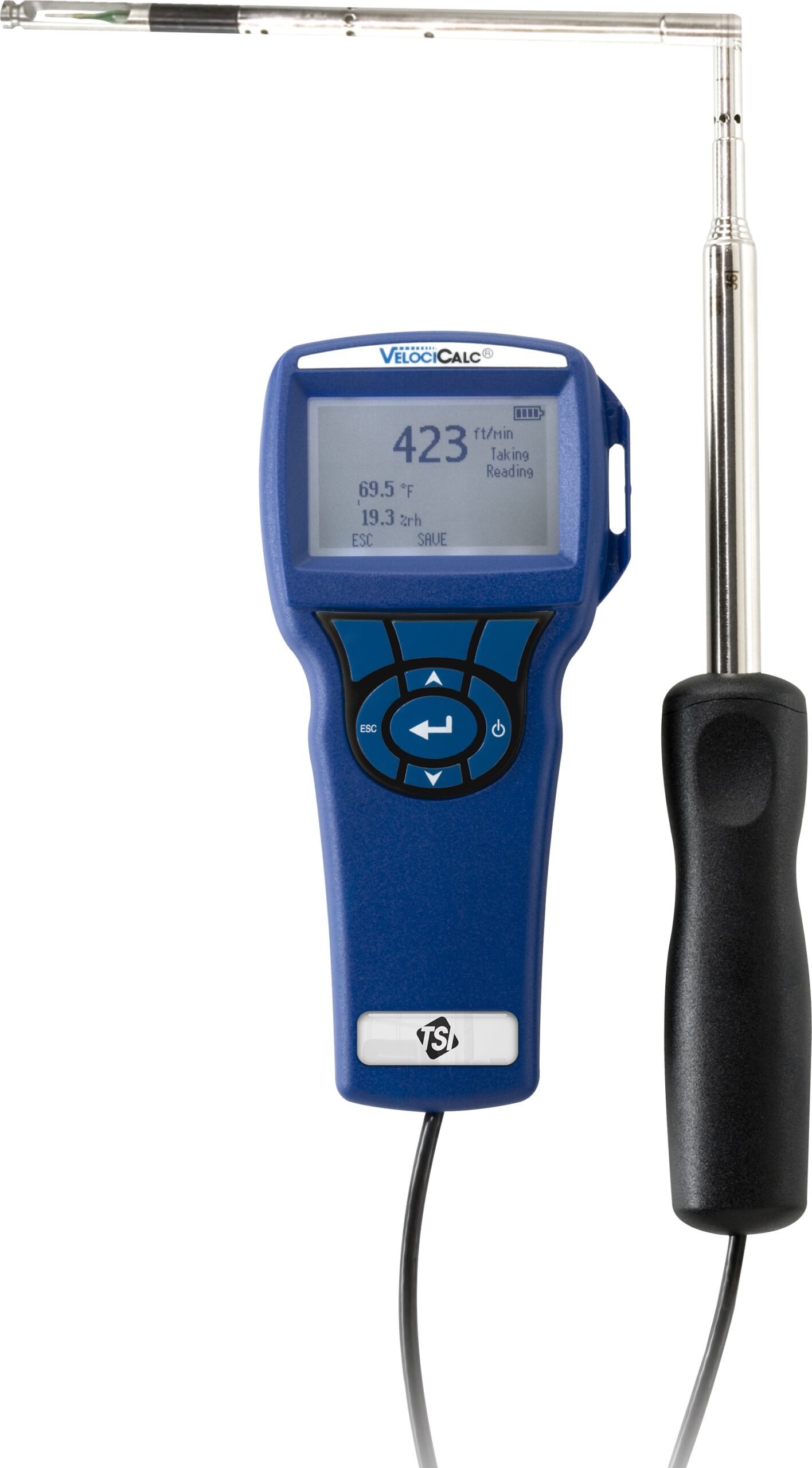 TSI 9545-A VelociCalc Air Velocity Meter with Articulated Probe