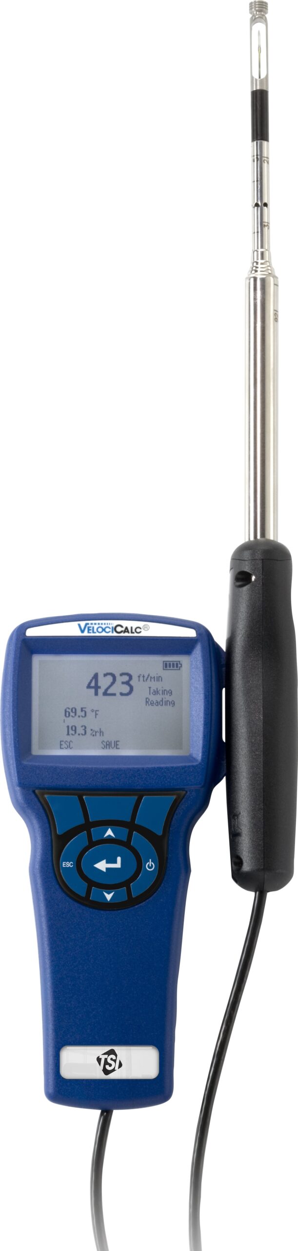 TSI 9545 VelociCalc Air Velocity Meter with Straight Probe