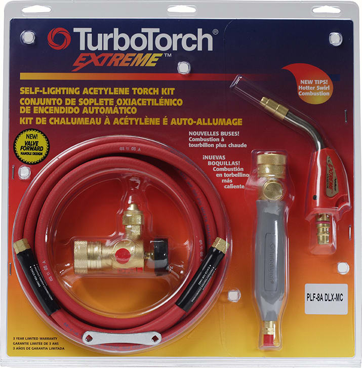 TurboTorch PLF-5ADLX-B - Extreme Self Lighting Torch Kit (PLF-A5, PL-5A, B)