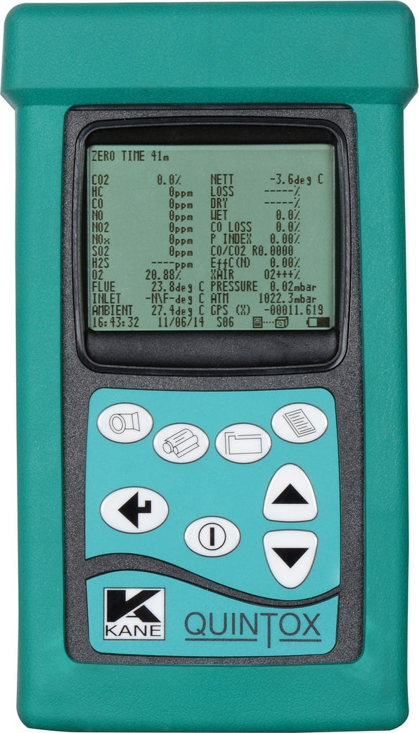 UEi K9206C2 - Industrial Combustion Analyzer with Wireless Handset