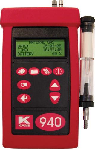 UEi KM940 Handheld Combustion Efficiency Analyzer for gas measurements and analysis
