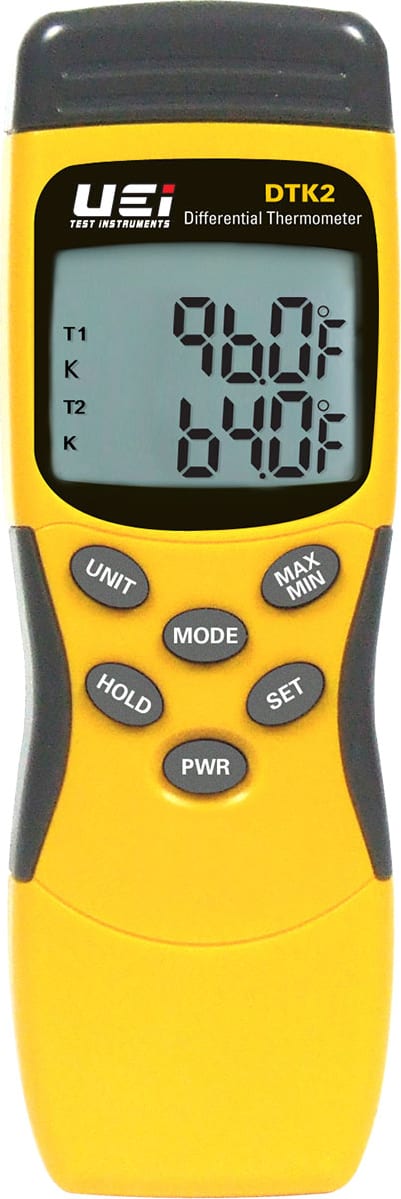 UEi DTK2 Dual Digital Differential Thermometer
