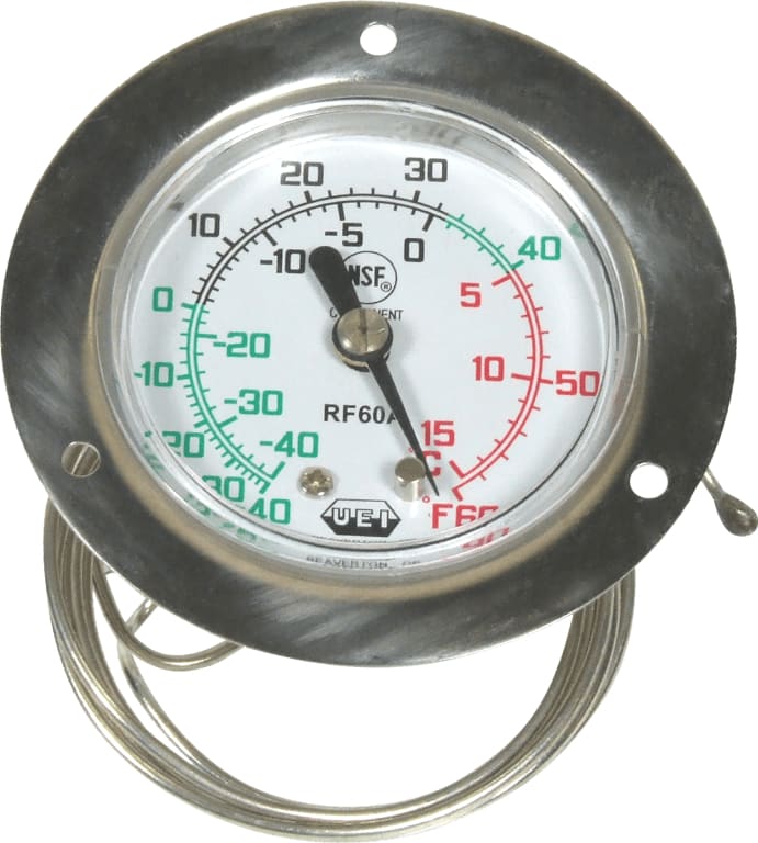 UEi RF60A - Vapor Tension Dial Thermometer, NSF