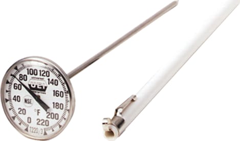 UEi T220/3 - 1 3/4 IN Dial Therm 0 TO 220F NSF
