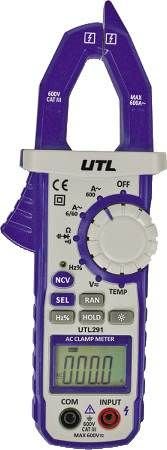 UEi UTL291 Clamp On Multimeter with Temp