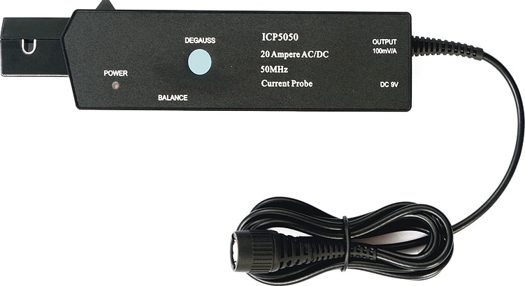 UNI-T UT-P43 - Current Probe, Voltage Output: 100mV/A, Max Current: 20A, Frequency: DC-25MHz