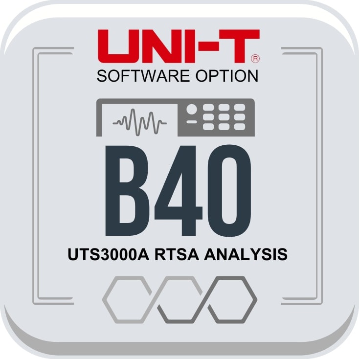 UNI-T UTS3000A-B40 - RTSA 40MHz Analysis Option for UTS3000A Aeries (Software License)