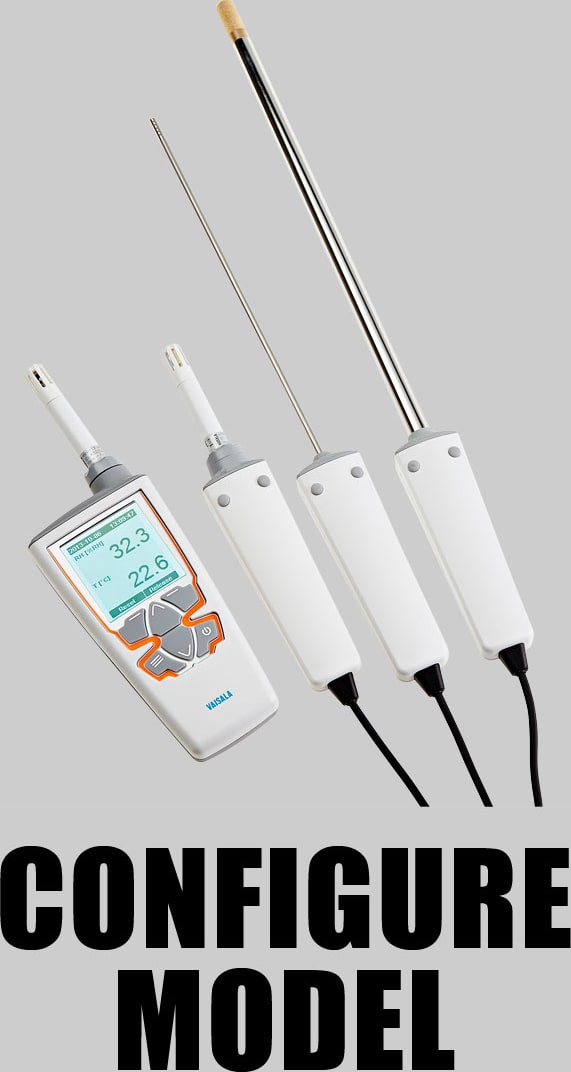 Vaisala HM40 Hand-Held Humidity and Temperature Meter