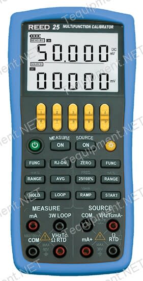 Reed VC25 Calibrator, Multifunction Process
