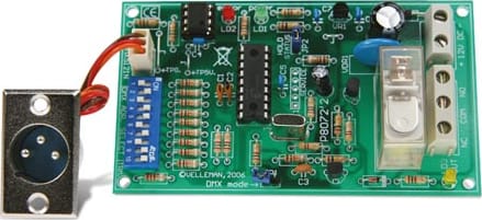 Velleman K8072 Dmx-Controlled Relay Switch