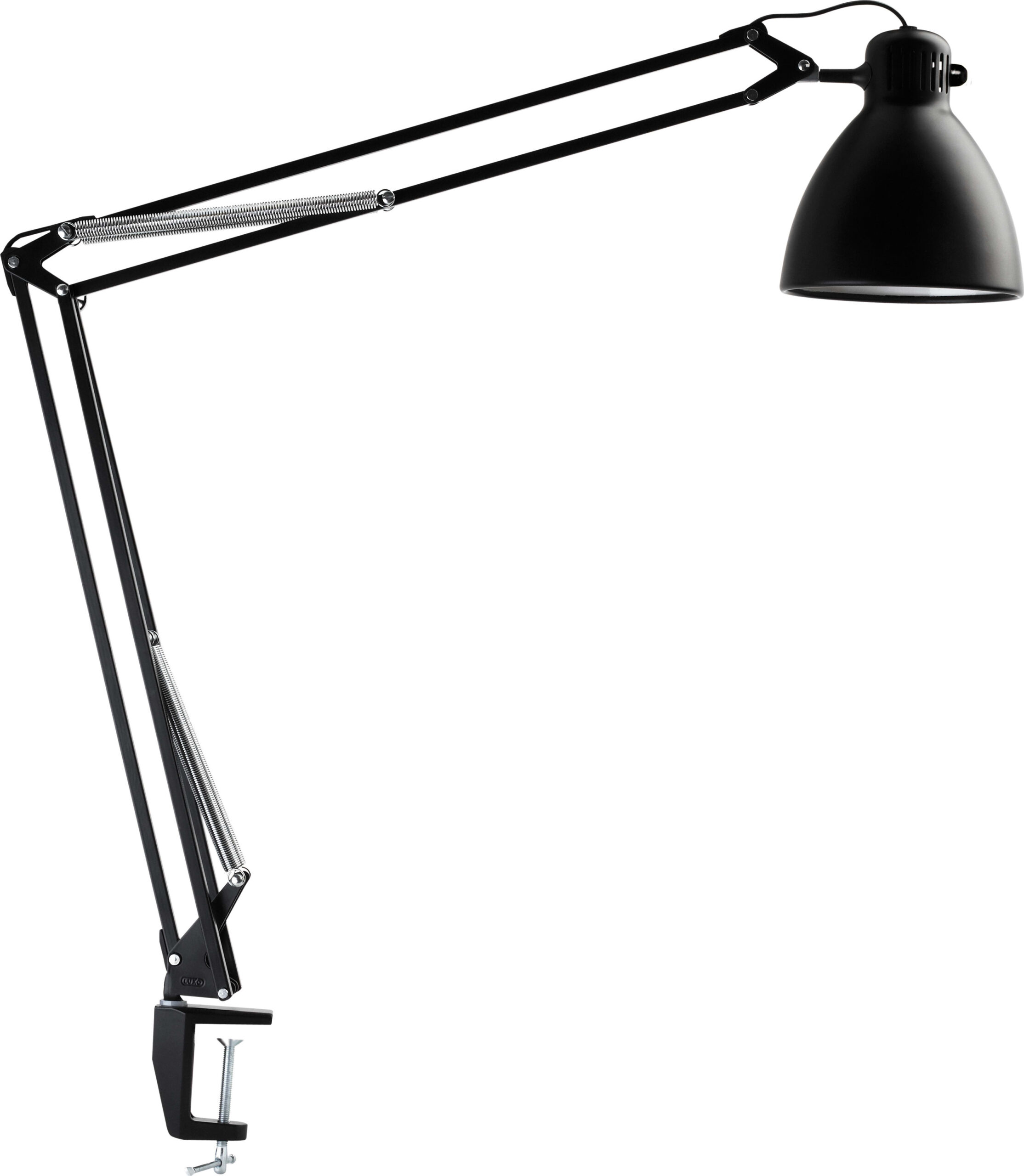 LX Microscopes by Unitron L-1025906 - L1 LED Task Light with Edge Clamp (Black)