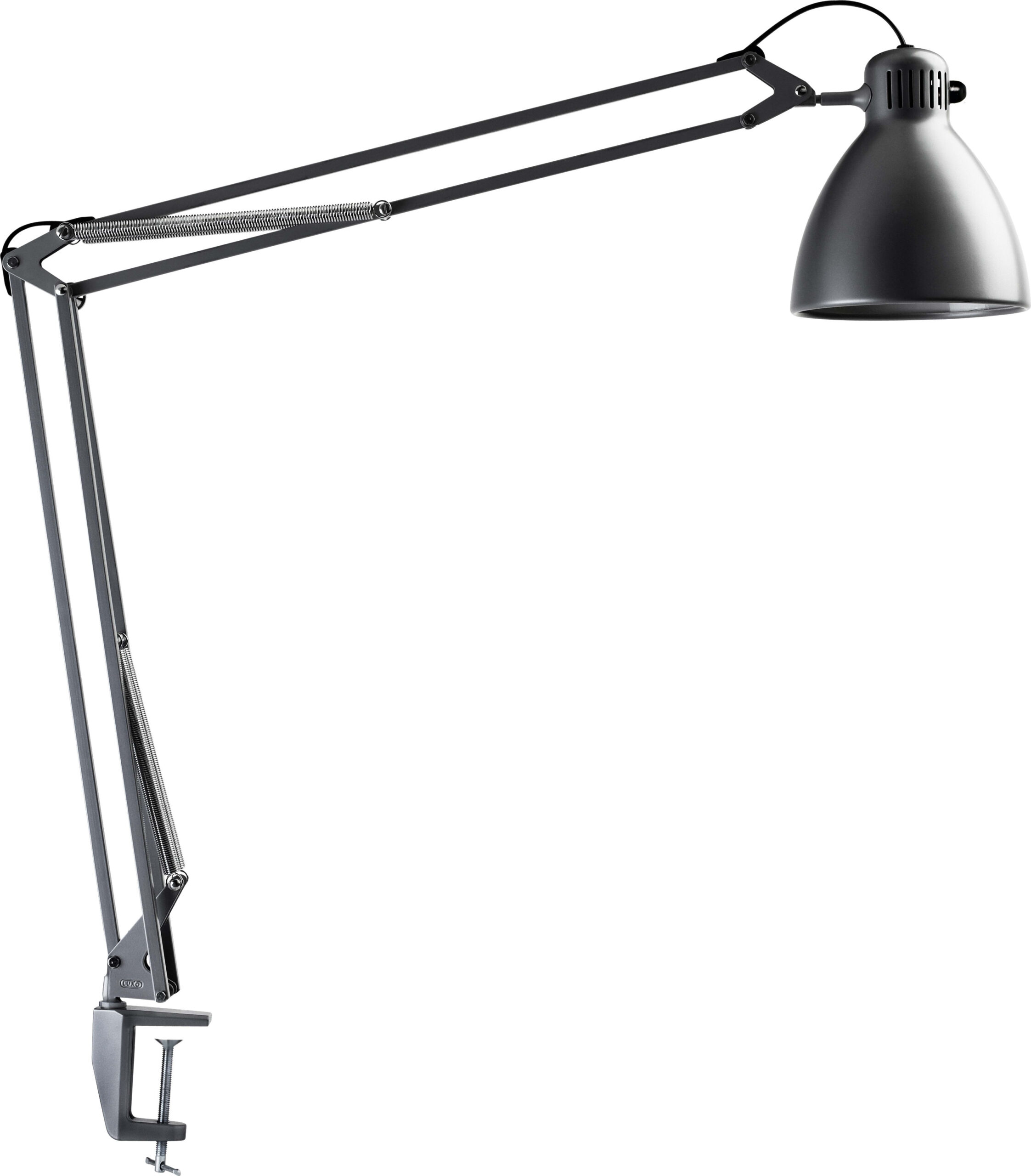 LX Microscopes by Unitron L-1029790 - L1 LED Task Light with Edge Clamp (Silver Grey)