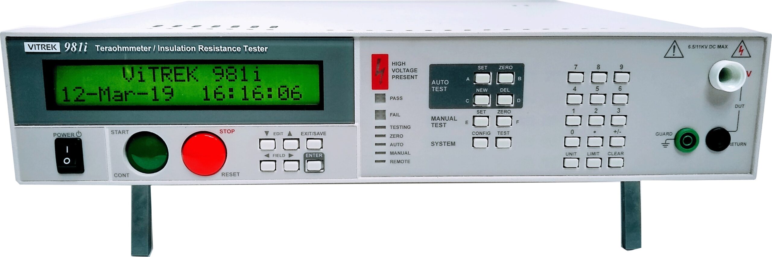 Vitrek 981i - 6.5KV Teraohmmeter / Insulation Resistance Tester