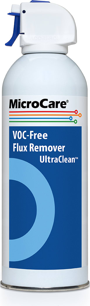 MicroCare MCC-VOC10A - VOC Free Flux Remover, UltraClean (10 oz Aerosol)