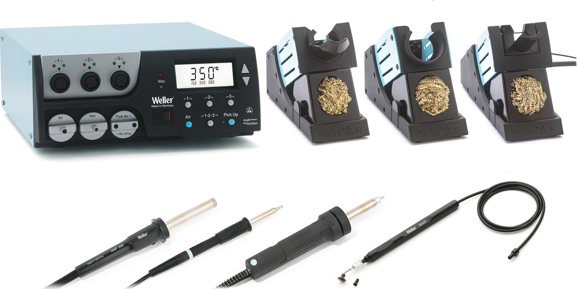 WR3000M Rework System – WR3M Power Unit (400 watt), with WP80, DXV80, HAP200, WVP