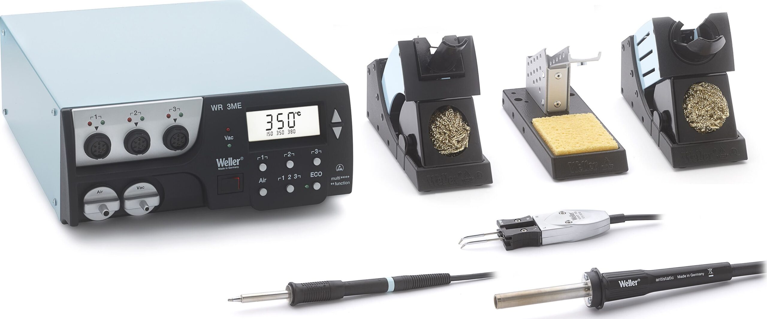 Weller WR3000TA - WR3ME Rework System with WP80, WMRTMS & HAP200