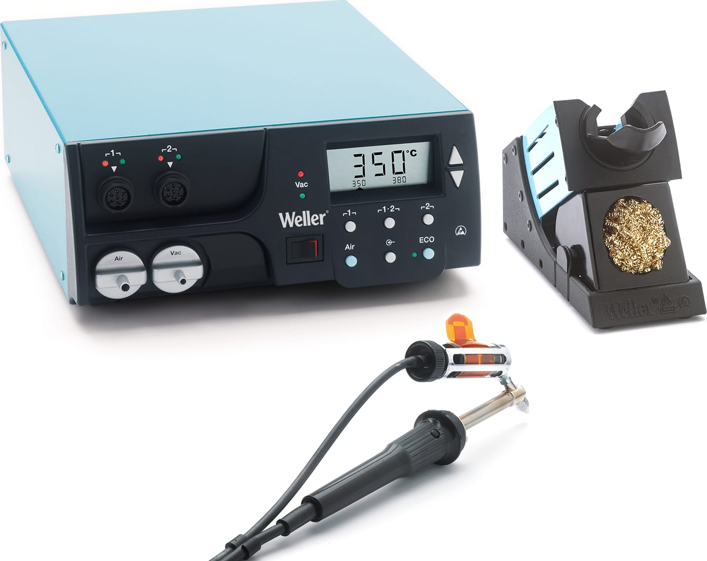 Weller T0053379699N - WR 2000D Desoldering Station, 2 Ch., 250 W with DSX 80 Iron (230V)