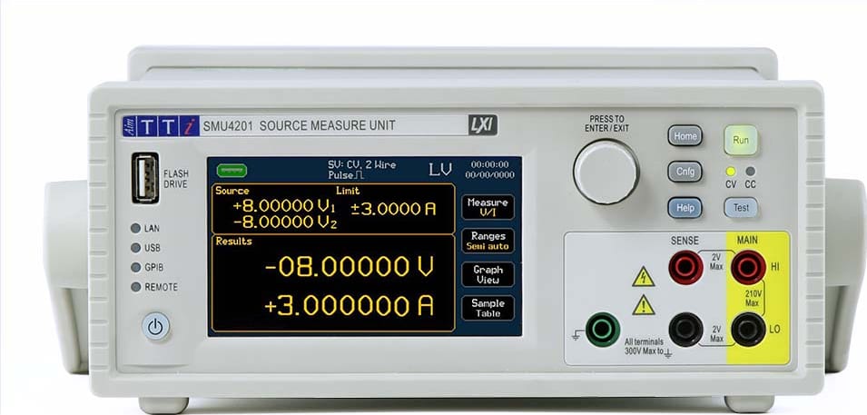 TTI SMU4201 - Four Quadrant Source Measure Unit (Maximum Voltage ± 210V)