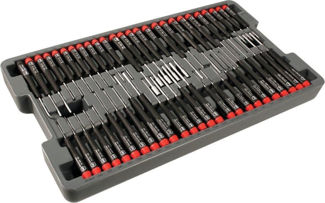 Wiha 92191 - 51 Piece Precision Screwdriver Tray Set