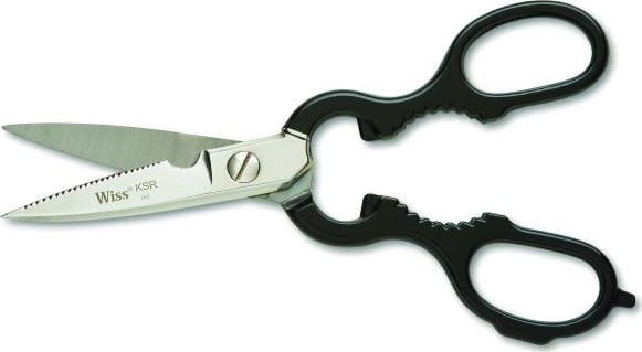 Crescent Wiss KSRN - Shears, Kitchen/House, 8' OAL, Serrated, Stainless Steel