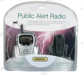General WR103 N.O.A.A. Weather & Emergency Alert Monitor
