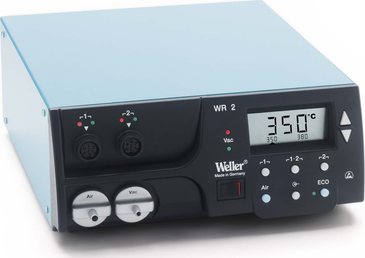 Weller WR2 – Two Channel Digital Rework Station (300 watt)
