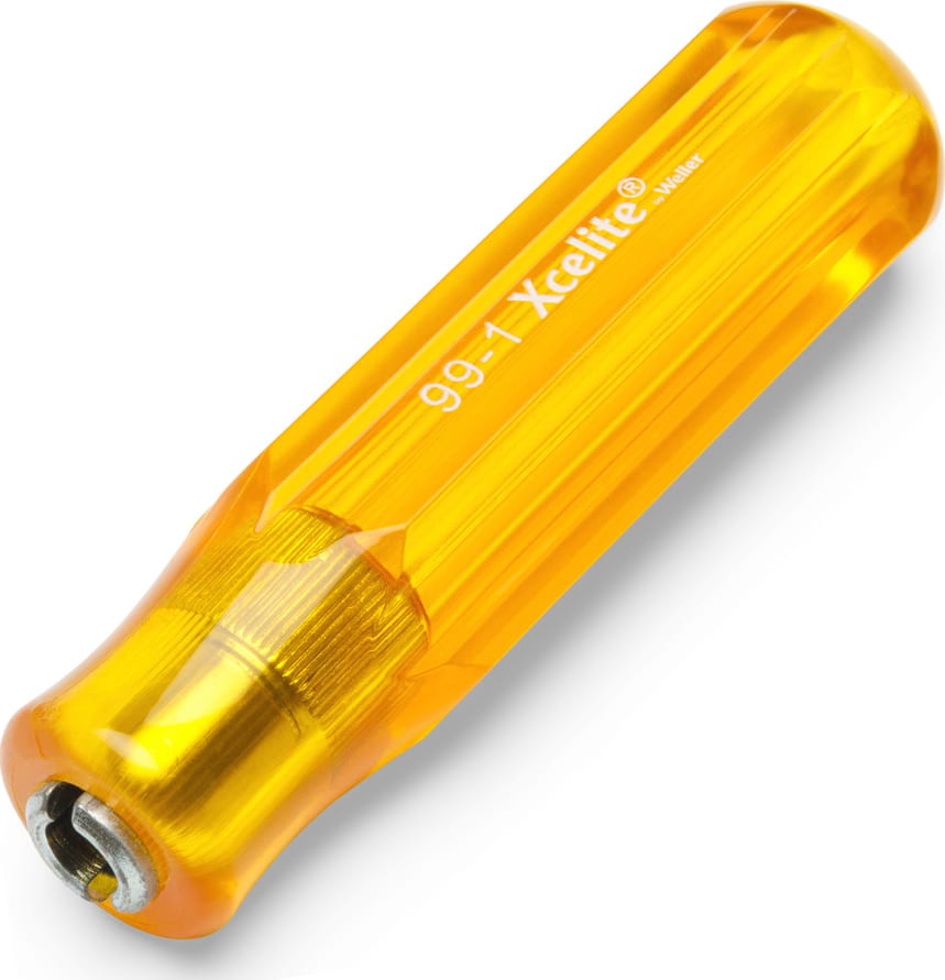 Xcelite 991 - Regular Handle, Amber, 13/16' x 4'