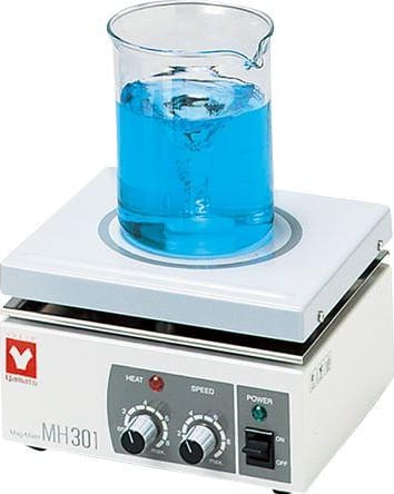 Yamato MH-301-115V - Magnetic Stirrer w/ Hot Plate, 400~1500 rpm, 115V w/ External Transformer