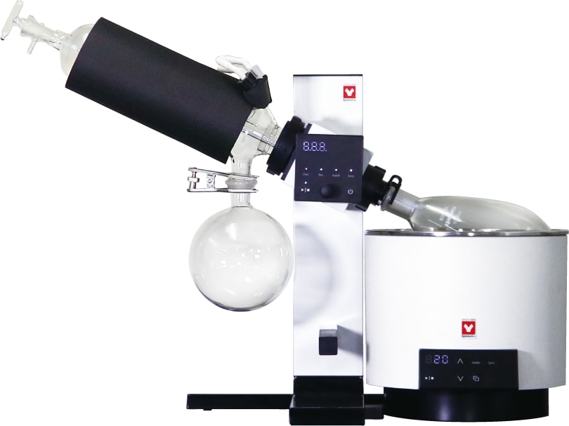 Yamato RE-212-AO2A - Digital Rotary Evaporator w/ BO312-A Oil Bath (5L) & Glassware Set A, 220V