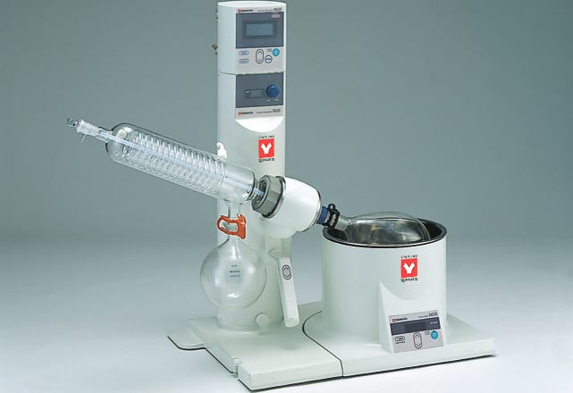 Yamato RE-601-AO - Rotary Evaporator w/ BO400 Oil Bath (4L) & Glassware Set A, VR600 Controller