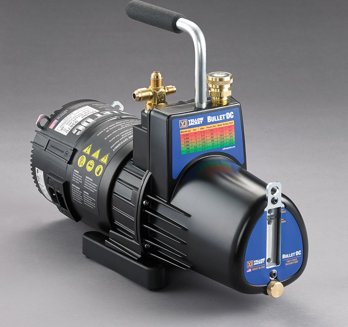 Yellow Jacket 93870 - Bullet DC Vacuum Pump, 7 cfm